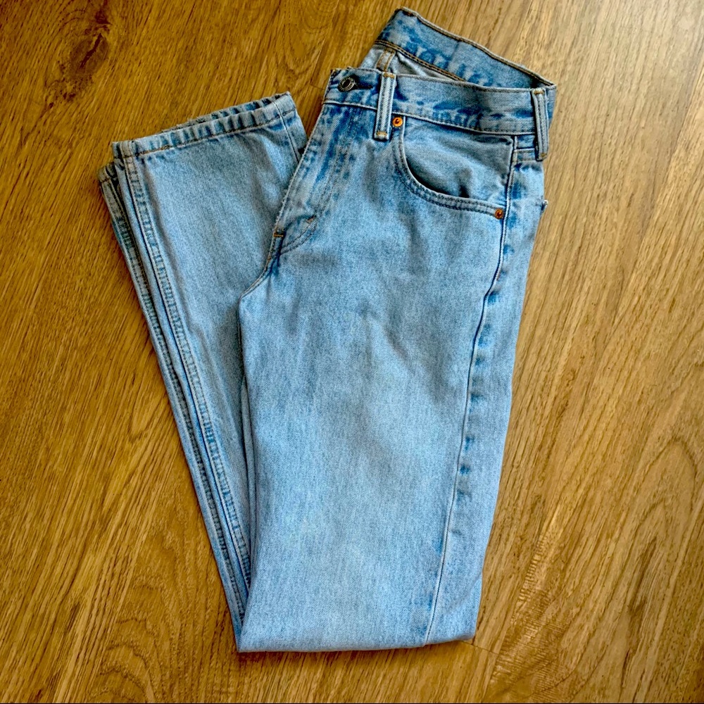 Vintage 505 Levi’s. Light blue, size 29 x 34.
